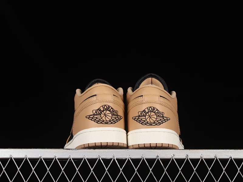 All categories Air Jordan Jordan series basketball shoes Air Jordan 1 Low Z version Air Jordan 1 Low "Desert" AJ1 Joe 1 milk tea color cultural and leisure sports sneakers DV0774-201